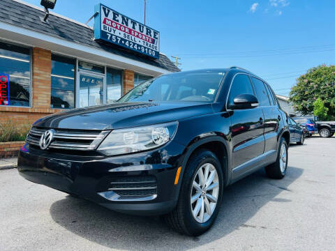 2017 Volkswagen Tiguan for sale at VENTURE MOTOR SPORTS in Chesapeake VA