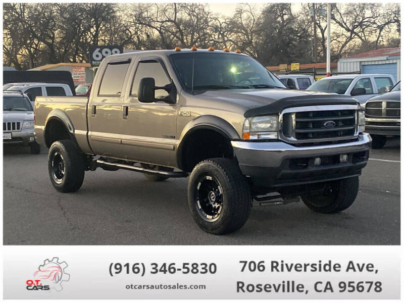 2002 Ford F-250 Super Duty for sale at OT CARS AUTO SALES in Roseville CA