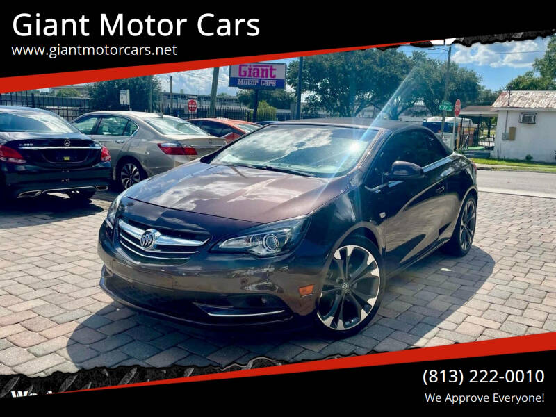 2016 Buick Cascada for sale at Giant Motor Cars in Tampa FL