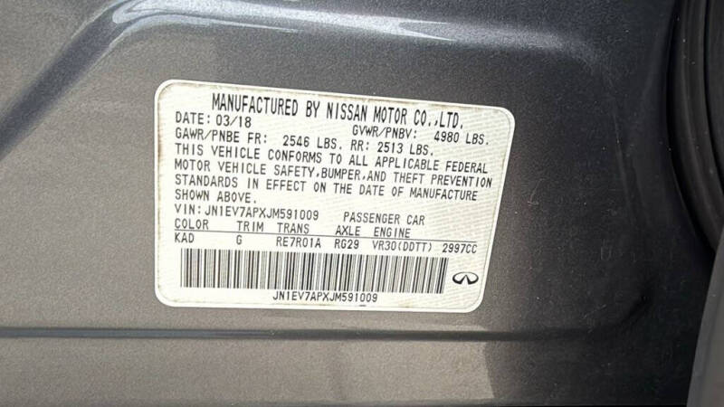 2018 Infiniti Q50 3.0T Luxe