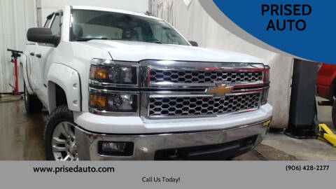2014 Chevrolet Silverado 1500 for sale at PRISED AUTO in Gladstone MI