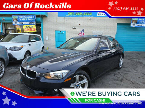 2015 BMW 3 Series for sale at Cars Of Rockville in Rockville MD