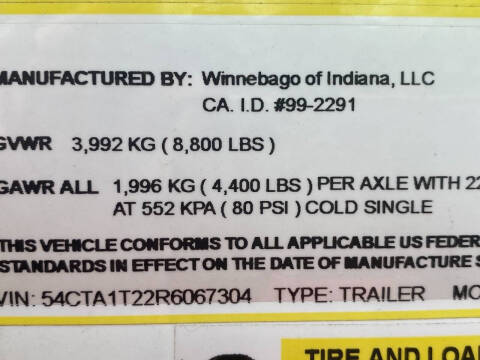 2024 Winnebago ACCESS 26RL