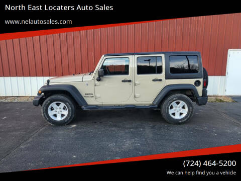 2018 Jeep Wrangler JK Unlimited for sale at North East Locaters Auto Sales in Indiana PA