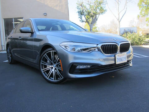 2017 BMW 5 Series for sale at ORANGE COUNTY AUTO WHOLESALE in Irvine CA