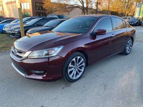 2014 Honda Accord for sale at CRC Auto Sales in Fort Mill SC