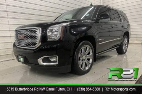 2016 GMC Yukon for sale at Route 21 Auto Sales in Canal Fulton OH