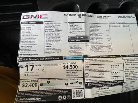 2021 GMC Sierra 1500