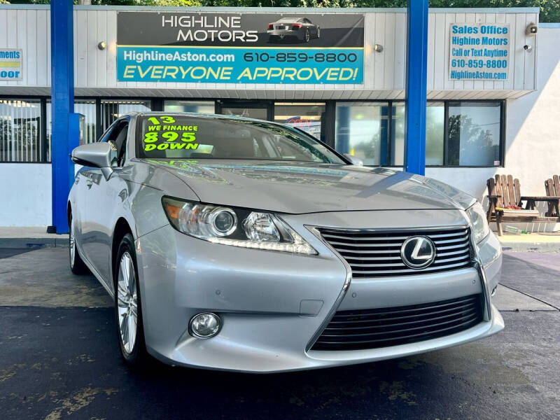 2013 Lexus ES 350 for sale at Highline Motors in Aston PA