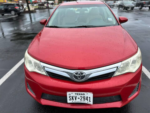 2012 Toyota Camry for sale at SBC Auto Sales in Houston TX