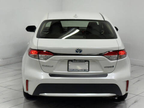 2021 Toyota Corolla Hybrid LE