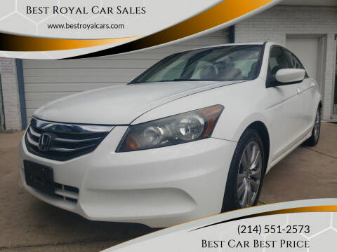 2012 Honda Accord for sale at Best Royal Car Sales in Dallas TX