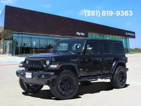 2018 Jeep Wrangler Unlimited for sale at BIG STAR CLEAR LAKE - USED CARS in Houston TX