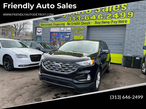 2019 Ford Edge for sale at Friendly Auto Sales in Detroit MI