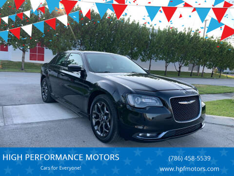 2015 Chrysler 300 for sale at HIGH PERFORMANCE MOTORS in Hollywood FL