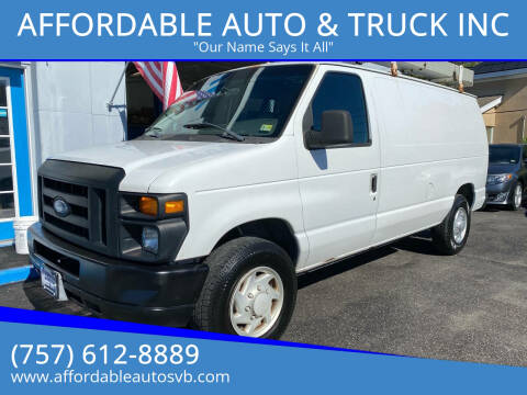 2008 Ford E-Series for sale at AFFORDABLE AUTO & TRUCK INC in Virginia Beach VA