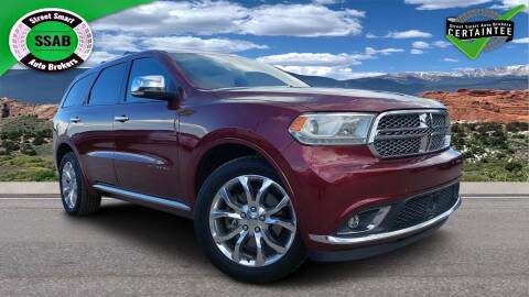 2016 Dodge Durango for sale at Street Smart Auto Brokers in Colorado Springs CO
