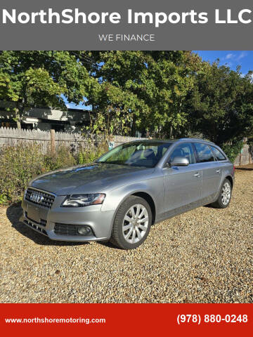 2009 Audi A4 for sale at NorthShore Imports LLC in Beverly MA