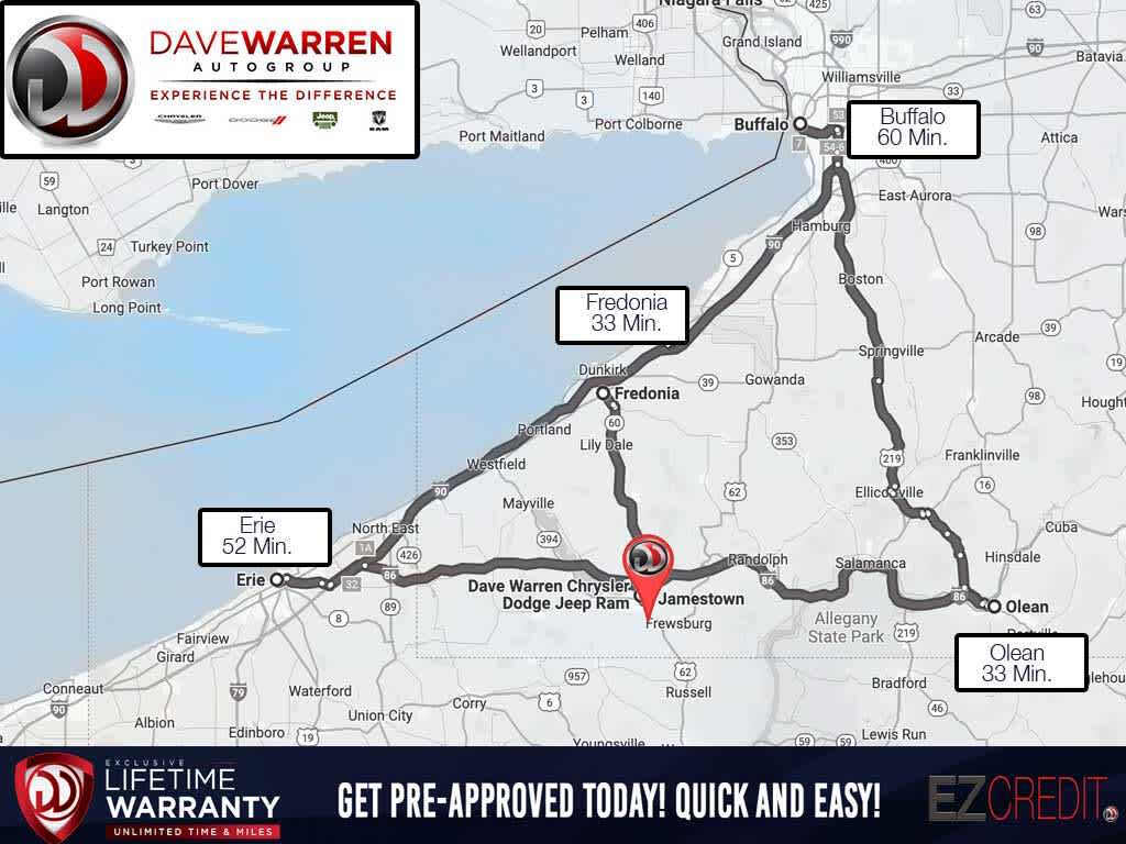 2021 Dodge Durango for sale at Dave Warren Used Car Super Center in Westfield, NY