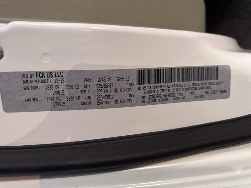 2017 Dodge Grand Caravan SE Plus