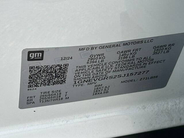 2025 Chevrolet Traverse LT