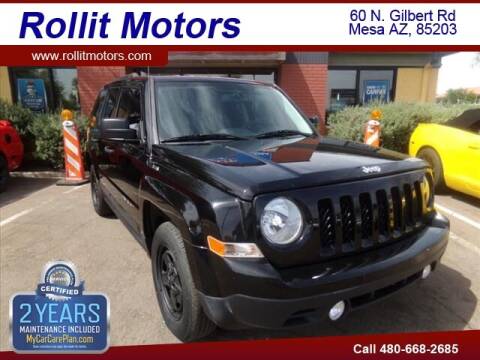 2017 Jeep Patriot for sale at Rollit Motors in Mesa AZ