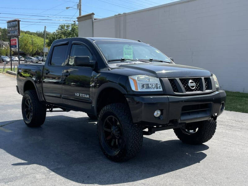 Used 2015 Nissan Titan PRO-4X with VIN 1N6BA0ECXFN509580 for sale in Knoxville, TN