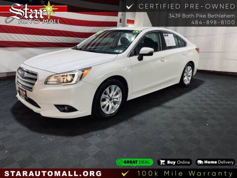 2017 Subaru Legacy for sale at STAR AUTO MALL 512 in Bethlehem PA