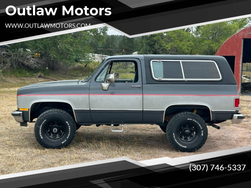 1990 Chevrolet Blazer for sale at Outlaw Motors in Newcastle WY