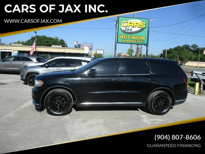 2018 Dodge Durango for sale at CARS OF JAX INC. in Jacksonville FL