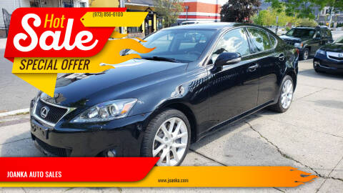 2011 Lexus IS 350 for sale at JOANKA AUTO SALES in Newark NJ