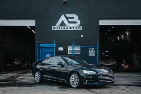 2018 Audi A5 for sale at AUTO BURGOS in Hollywood FL