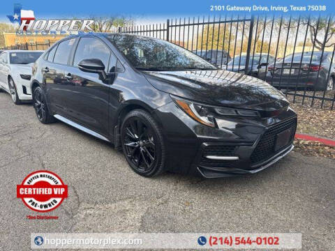 2022 Toyota Corolla for sale at HOPPER MOTORPLEX in Irving TX