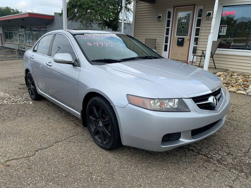 2004 Acura TSX for sale at G & G Auto Sales in Steubenville OH