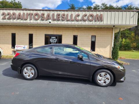 2013 Honda Civic for sale at 220 Auto Sales LLC in Madison NC