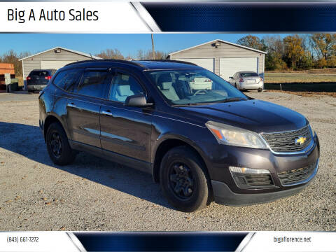 2013 Chevrolet Traverse for sale at Big A Auto Sales Lot 2 in Florence SC