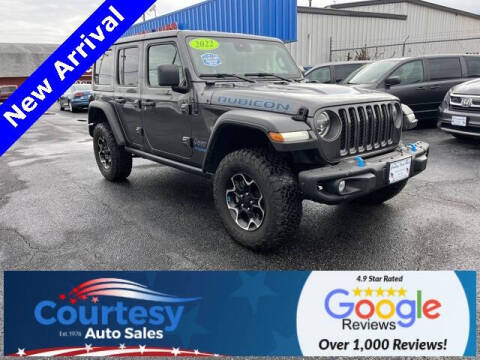 2022 Jeep Wrangler Unlimited for sale at Courtesy Auto Sales in Chesapeake VA