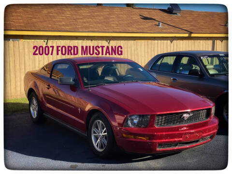 2007 Ford Mustang for sale at ASTRO MOTORS in Houston TX