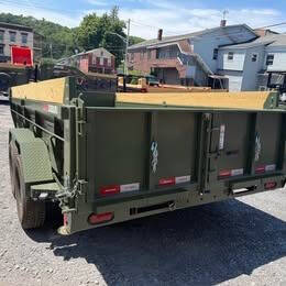 2026 Liberty Trailers 7X14 LOW SIDE DUMP