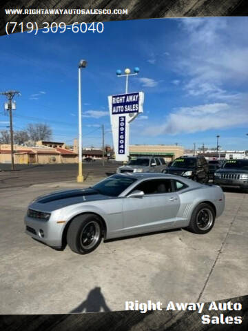 2010 Chevrolet Camaro for sale at Right Away Auto Sales in Colorado Springs CO