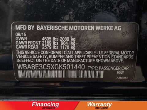 2016 BMW 3 Series 328i xDrive