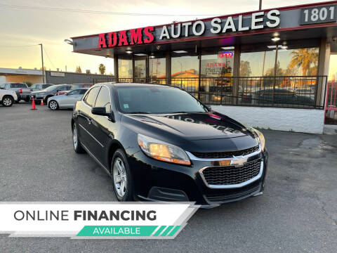 2014 Chevrolet Malibu for sale at Adams Auto Sales CA in Sacramento CA