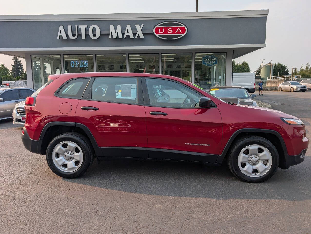 used 2017 Jeep Cherokee car, priced at $10,799
