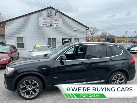 2016 BMW X3 xDrive28i