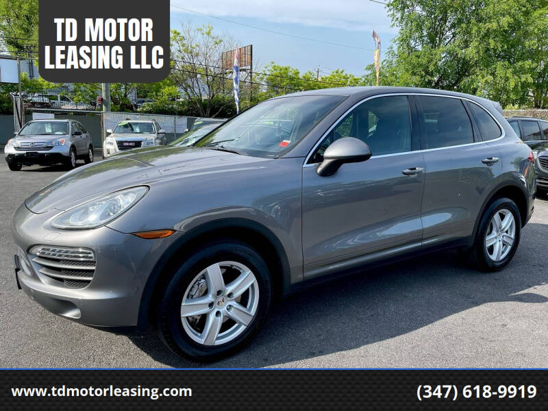 2011 Porsche Cayenne for sale at TD MOTOR LEASING LLC in Staten Island NY