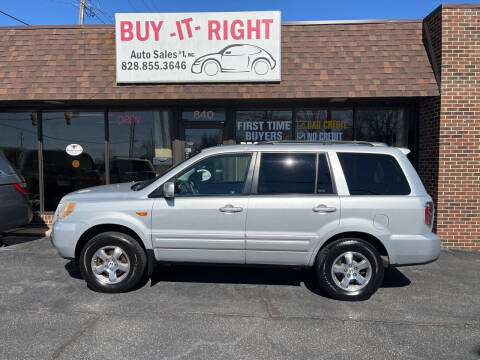 2008 Honda Pilot for sale at Buy It Right Auto Sales #1,INC in Hickory NC