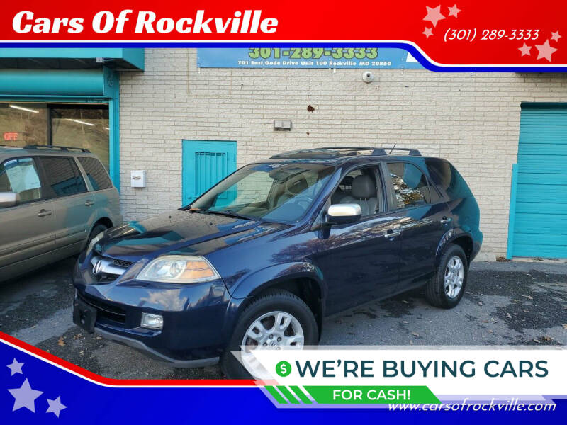 2004 Acura MDX for sale at Cars Of Rockville in Rockville MD