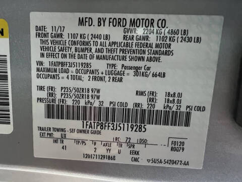 2018 Ford Mustang GT Premium