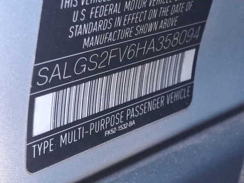 2017 Land Rover Range Rover HSE