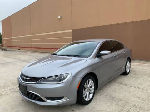 2015 Chrysler 200 for sale at ALL STAR MOTORS INC in Houston TX
